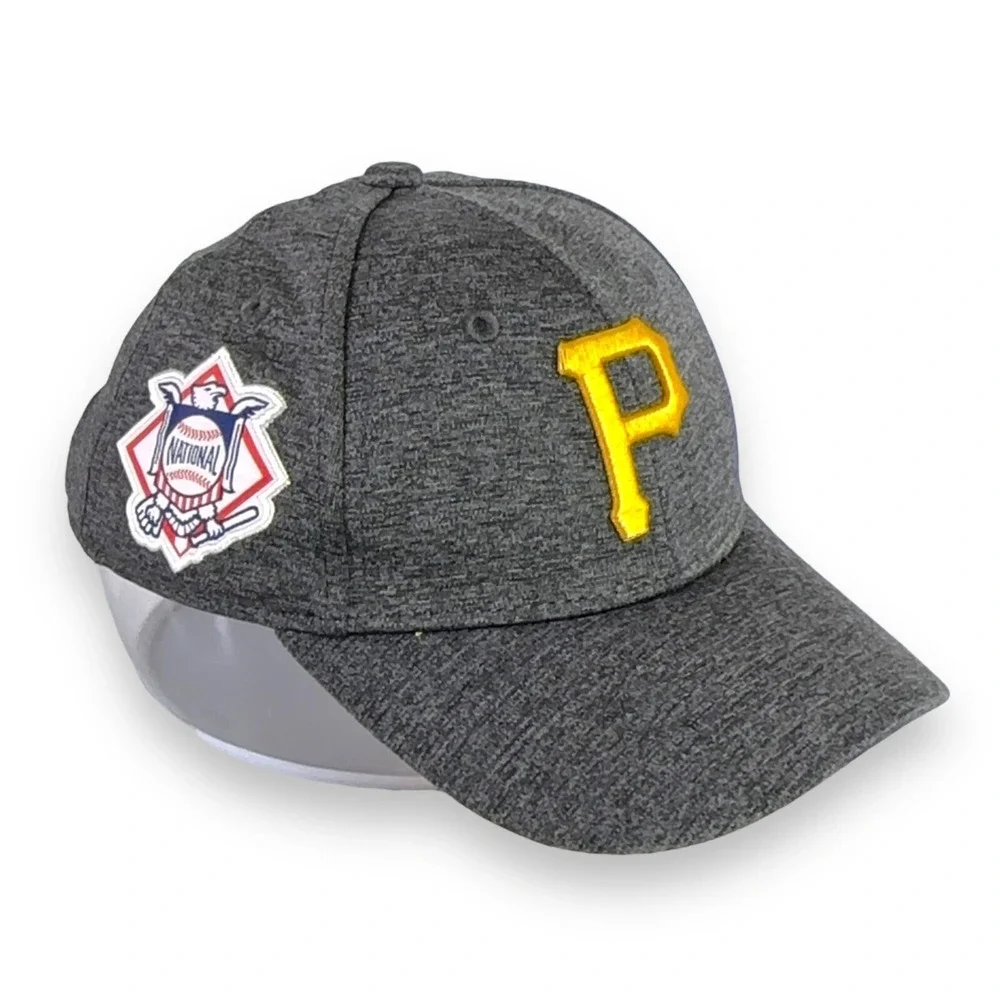 Pittsburgh Pirates Hat Cap Strap Back Youth Adjustable Gray MLB Baseball New Era